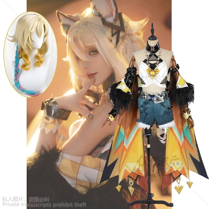 Костюм для косплея из аниме геншин столкновенный униформа в стиле Лолиты ролевая