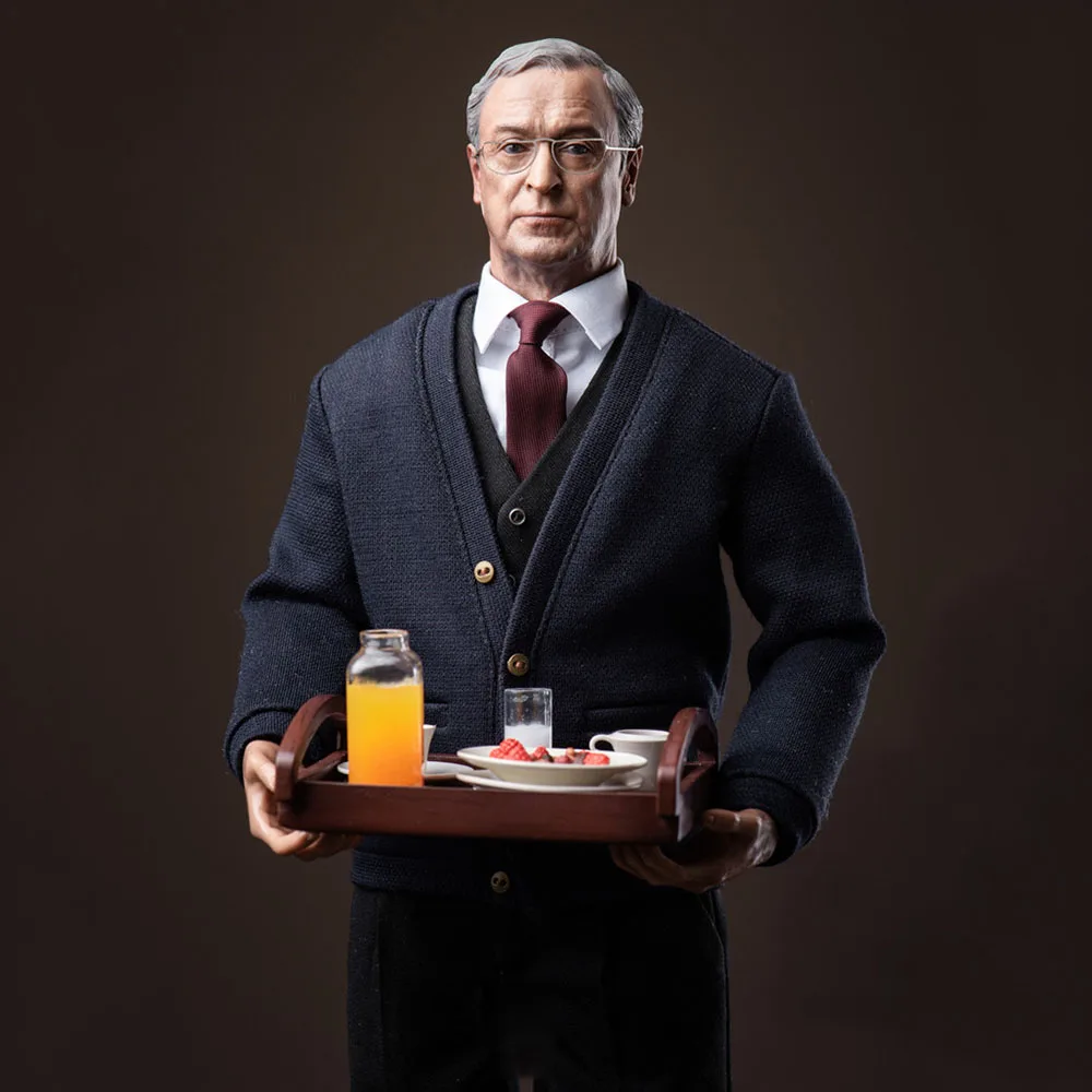 

In Stock DAFTOYS F08 1/6 Scale Butler Alfred Sir Michael Caine 12'' Male Soldier Action Figure Model Doll Full Set Model Toys