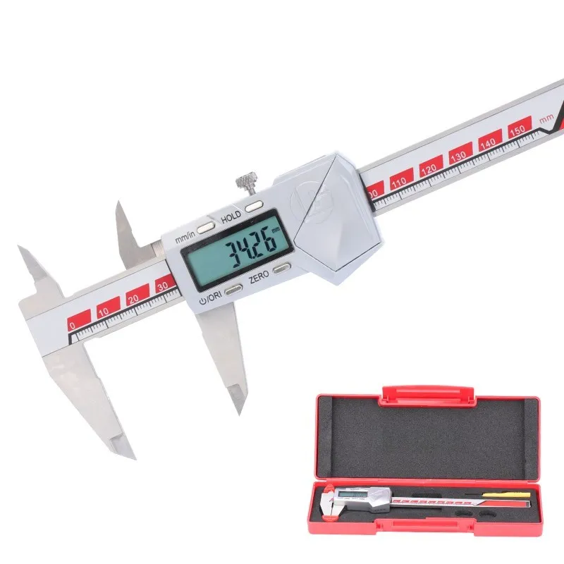 Digital Caliper  Pachometer Metal Cover High Precision Woodworking Tool Measuring Instruments Vernier Calipers 150/200/300mm 