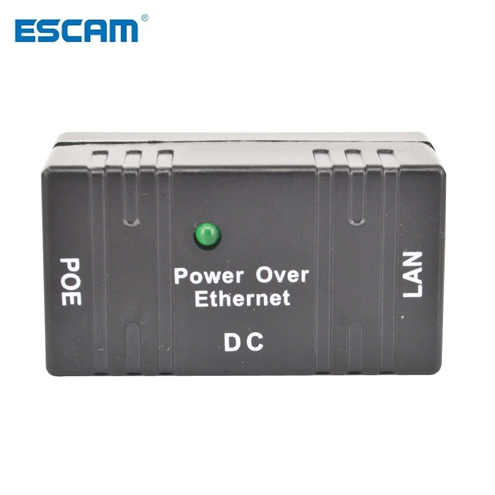 

Mini POE Splitter Injector Adapter DC Power Over Ethernet CCTV Accessories RJ45 Passive For LAN Network Surveillance IP Camera
