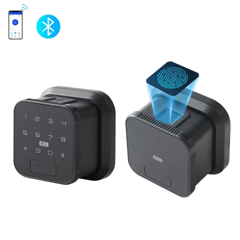 

Bluetooth-приложение электронный умный биометрический дверной замок со сканером отпечатков пальцев Сферический охранный Противоугонный интел...