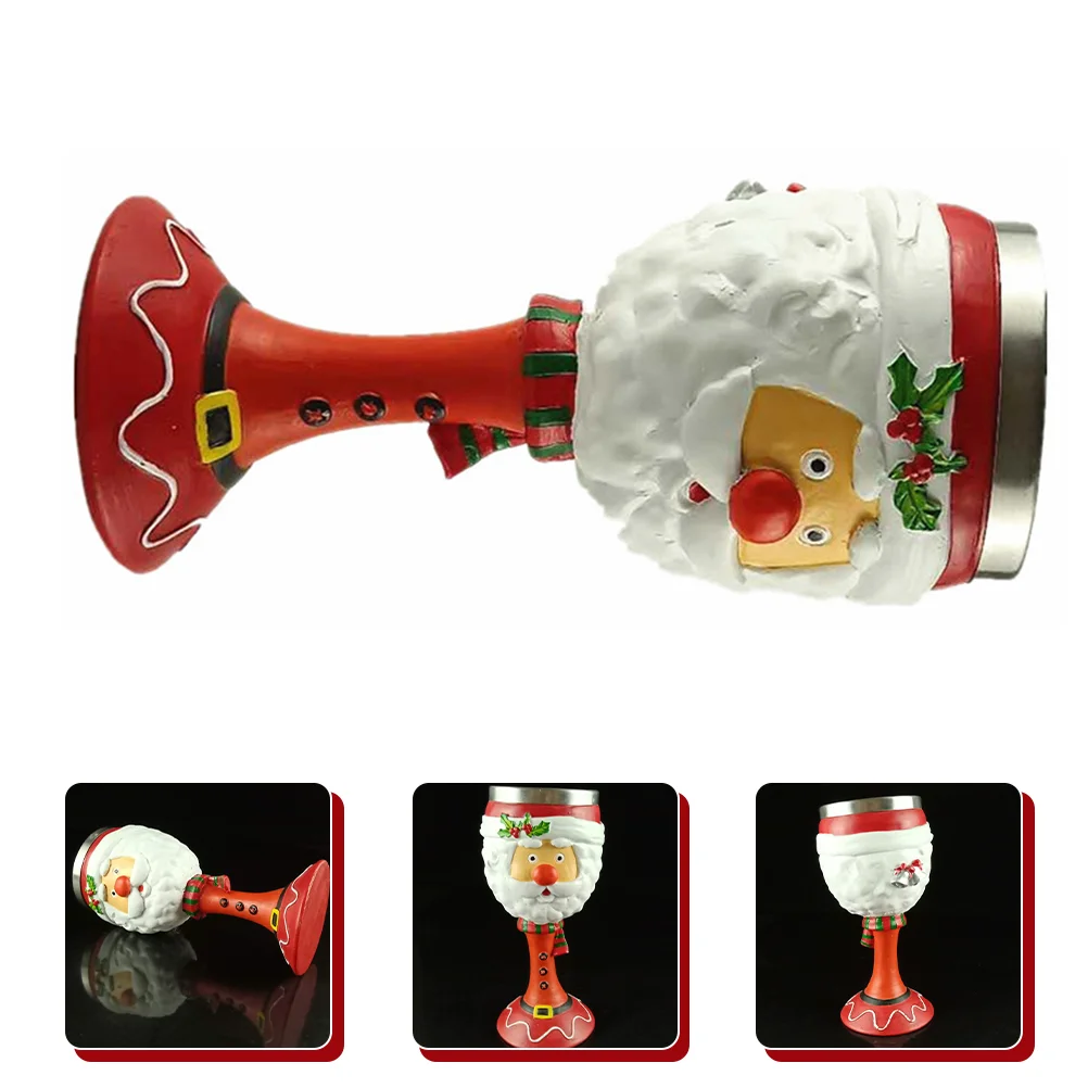 

Christmasglasses Goblet Goblets Cup Champagne Santaglass Drinking Cocktail Martini Toasting Flutes Party Coupe Holiday Claus