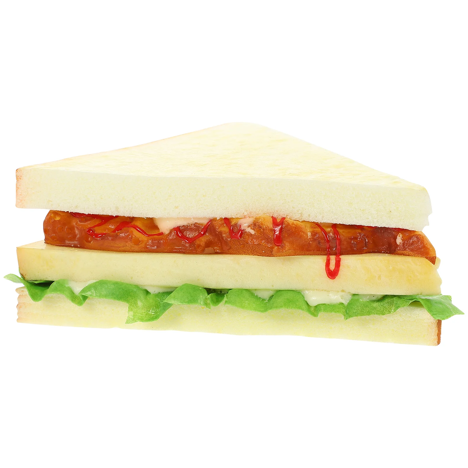 

Fake Kitchen Bread Sandwich Toy Artificial Toys Model Simulation Party Miniature Play Set Pretend Dessert Props Home Accessories