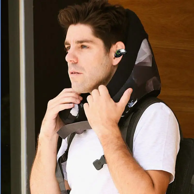 

Ipx5 Touch Control Headset Hifi Surround Sound Effect High Definition Call Headset Strong Range Lightweight 50 Ma