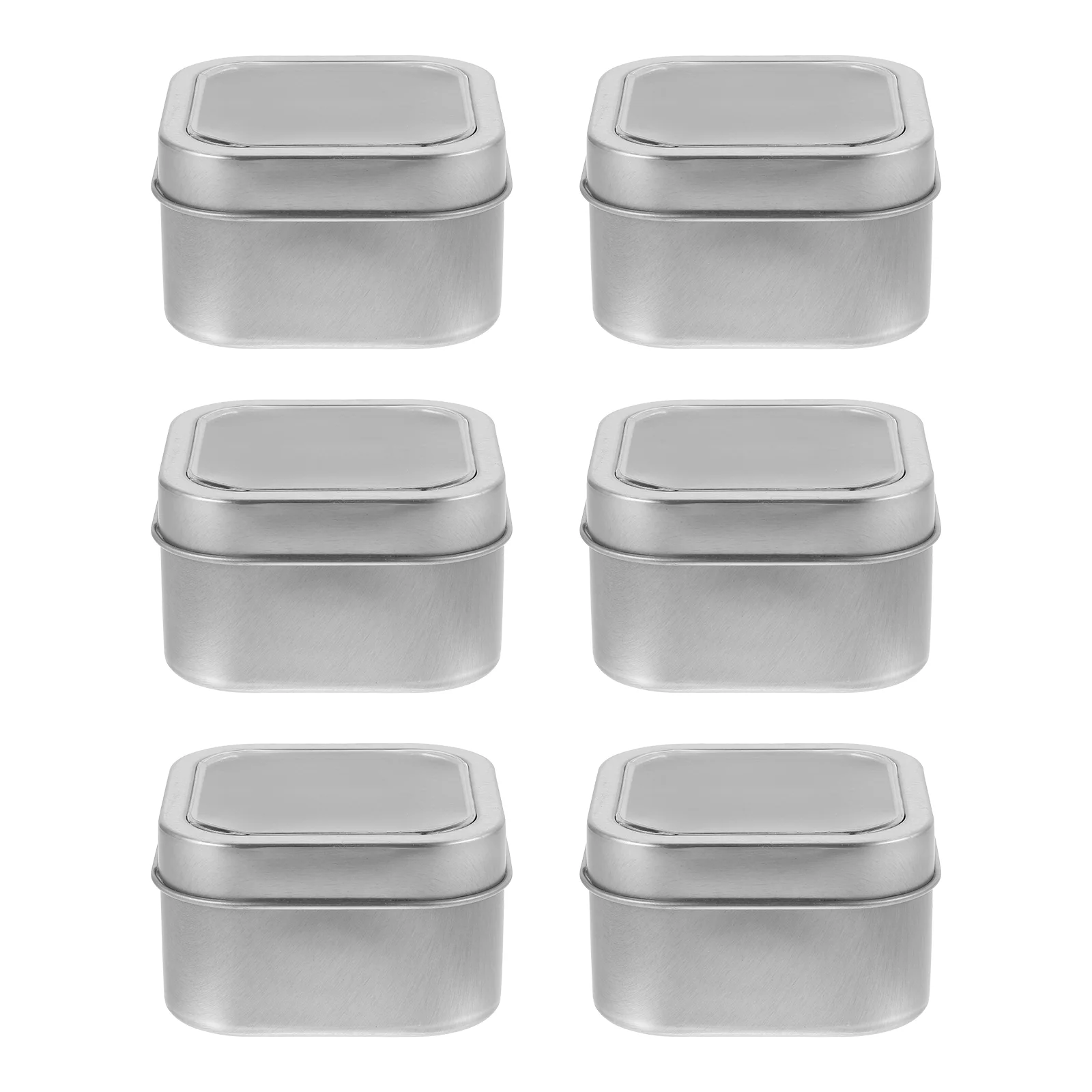 

Box Tin Storage Metal Tinplatecandy Tins Canister Jar Tea Window Containers Empty Case Cookie Coffee Can Leaf Holder Airtight