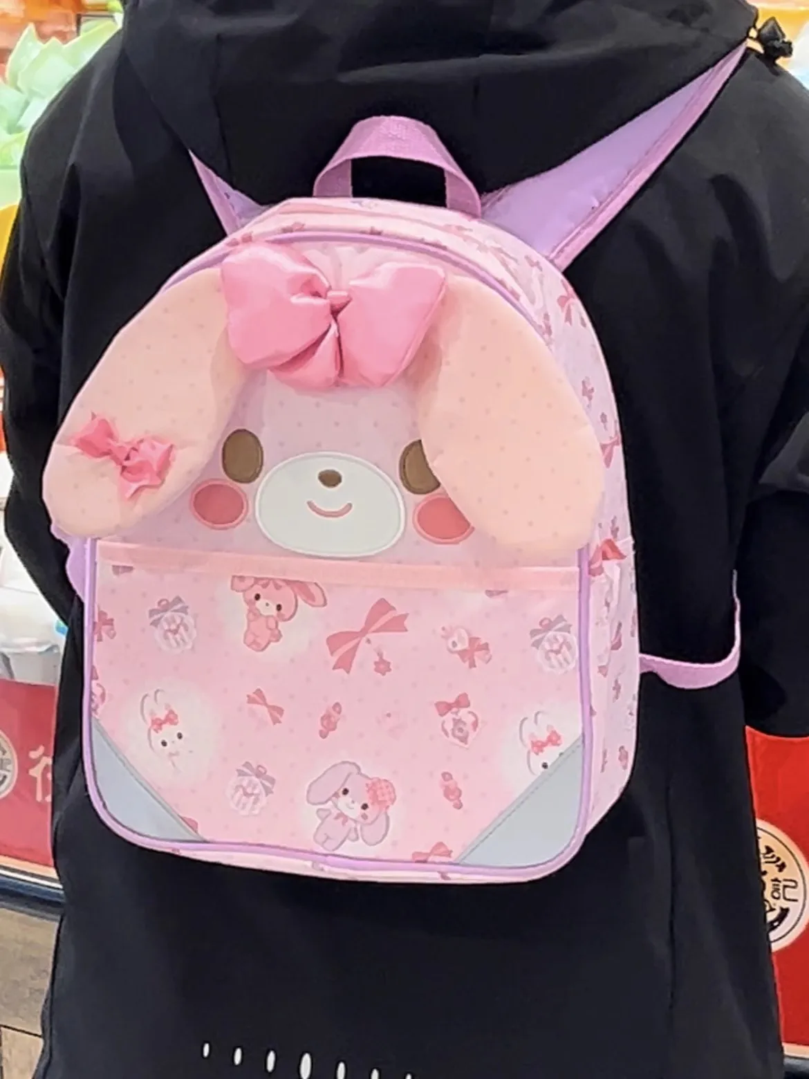 Новый милый рюкзак с кроликом для девочек детский школьные сумки женщин