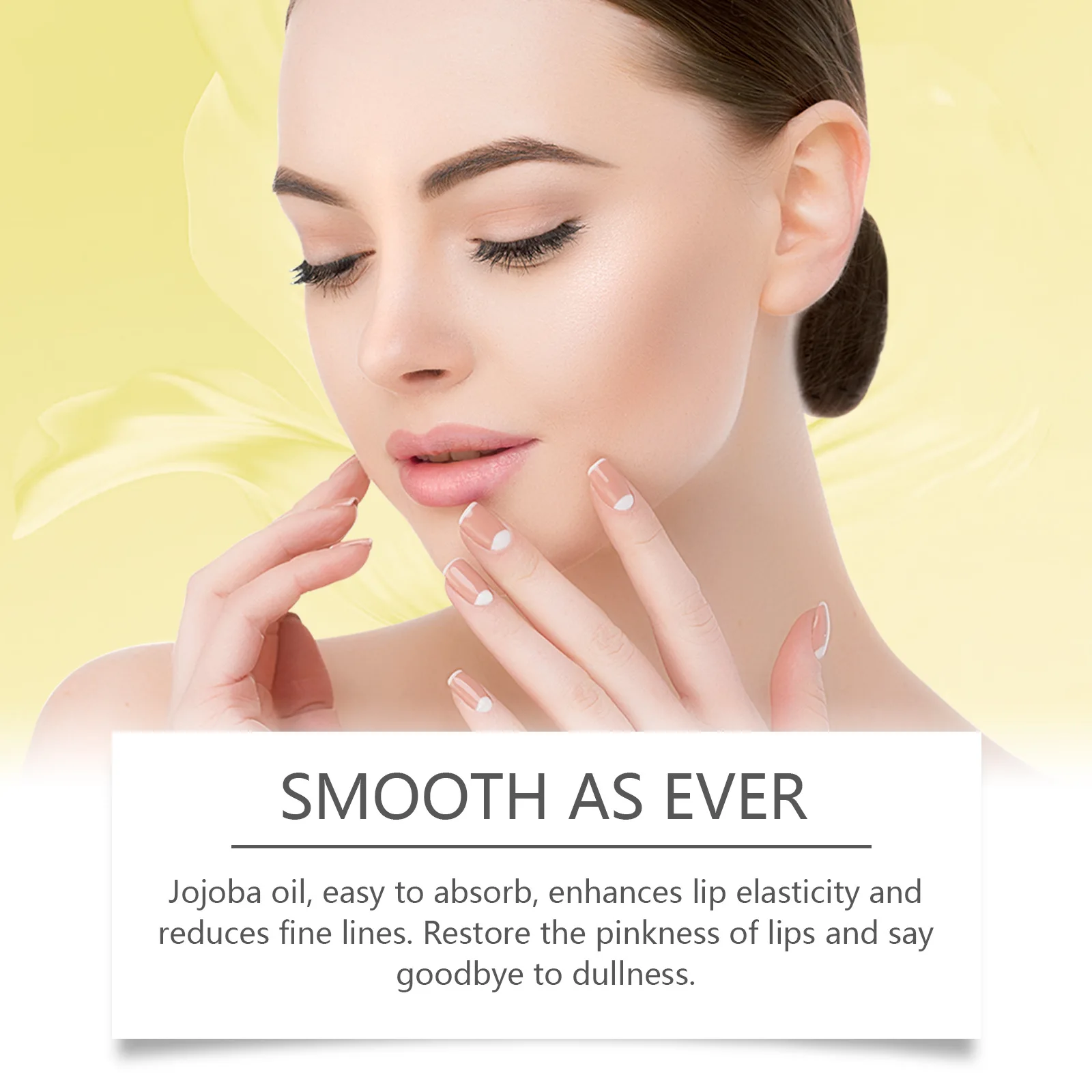 OUHOE удаляет темный бальзам для губ осветляет меланин отшелушивающий чистый