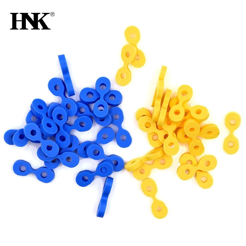 40 шт./коробка Стоматологические эластичные фиксирующие клиновидные Матричные