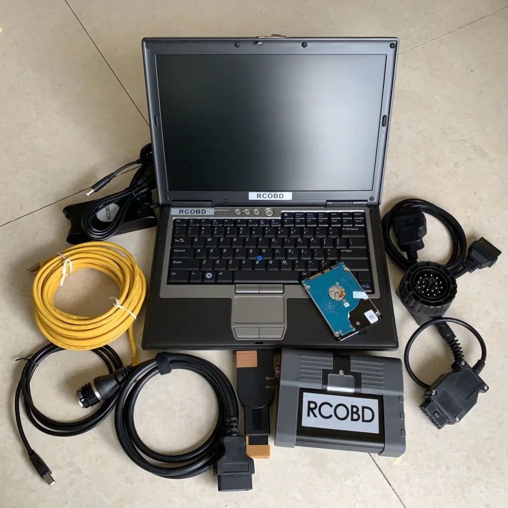 

for Bmw Icom a2 B C with Hdd 1000gb Expert Mode Software Laptop d630 Full Set Ready to Use Diagnostic Scanner