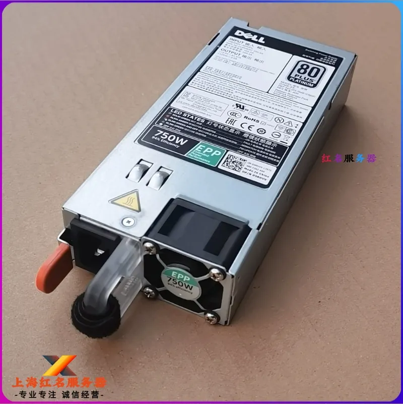 

750 Вт серверный блок питания R730xd R730 R630 T630 EPP с зеленой этикеткой