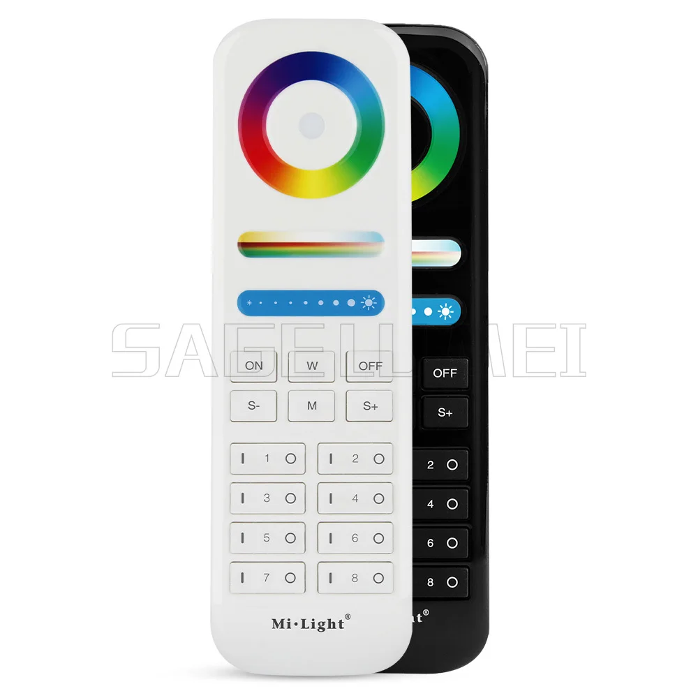 Фото MiBoxer FUT088 FUT089 FUT089B FUT089S FUT100 FUT092 FUT092B B3 T3 B4 T4 B0 B8 S2 C5 Y3 M4 2,4G Беспроводной пульт дистанционного управления RGBCCT №4