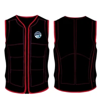 neoprene adult buoyancy vest portable foldable water sports life jacket surfing snorkeling swimming fishing safety life jacket