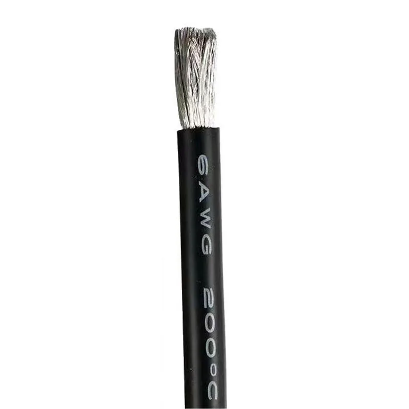 

Силиконовый провод YWYW 6-28 AWG красный/черный