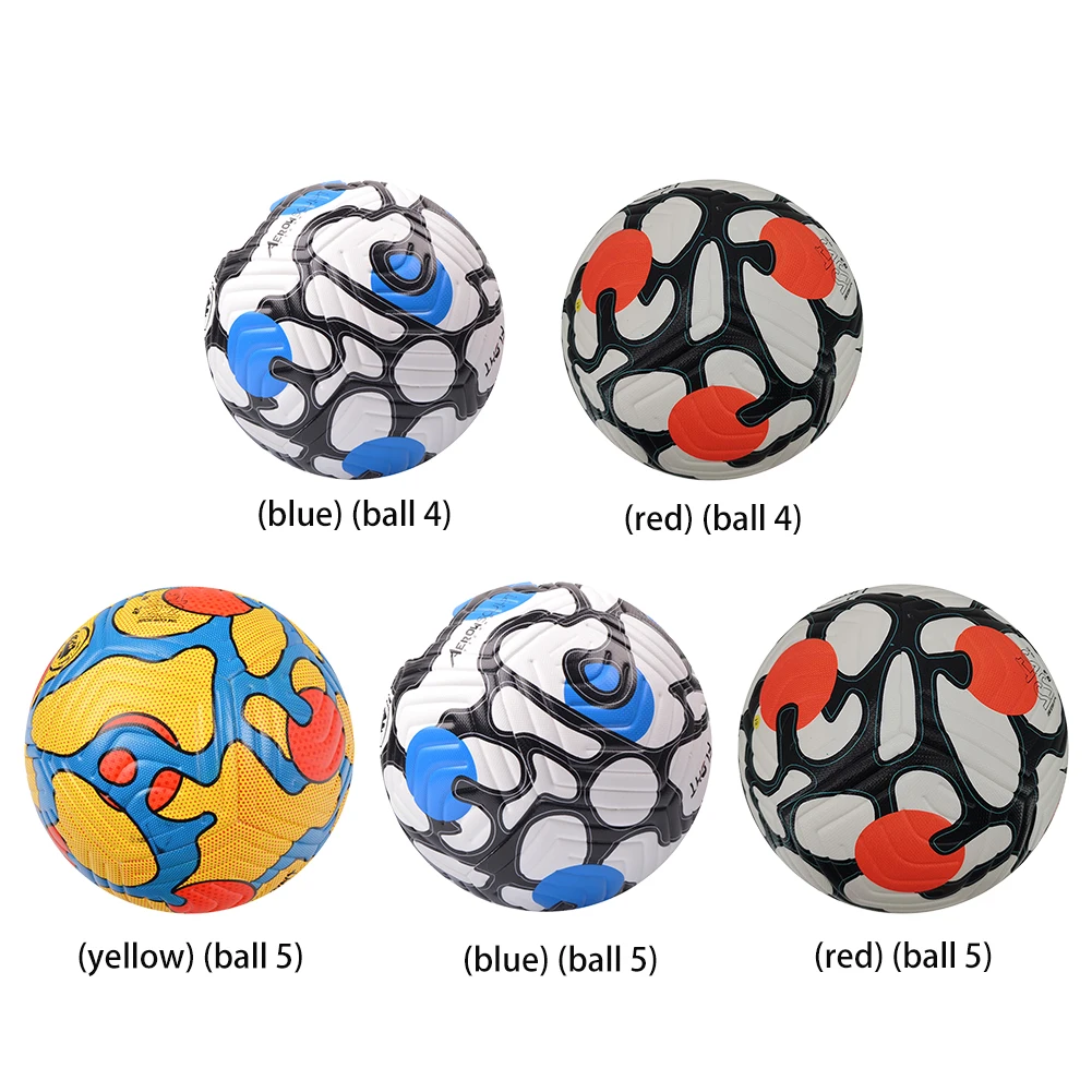 

New Soccer Balls Official Size 5 Size 4 Premier High Quality Seamless Goal Team Match Ball Football Training League futbol bola
