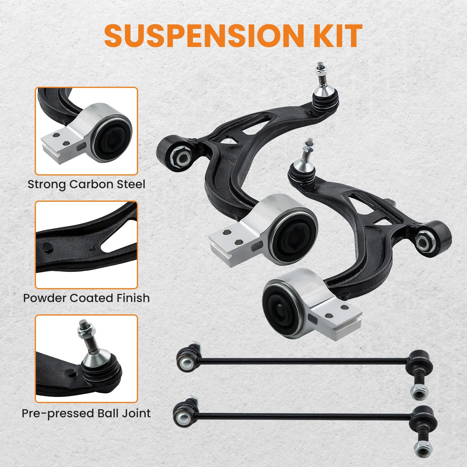 4 шт. передние нижние рычаги управления Sway Bar для Ford Explorer 2.0L 3.5L 3.7L V6 2011-2019