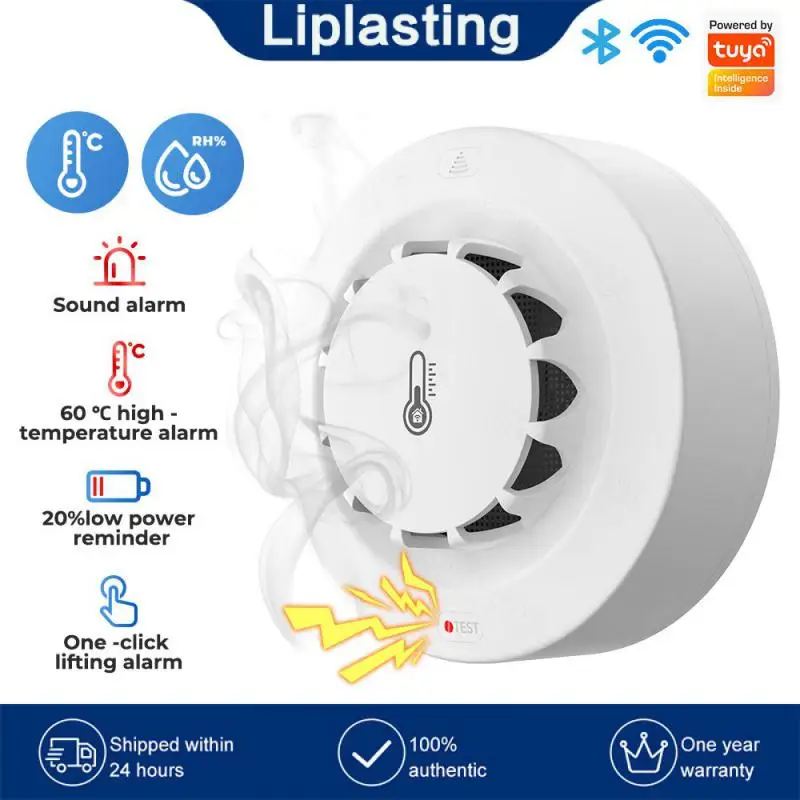 

Термогигрометр 2 в 1 с поддержкой Wi-Fi и голосовым управлением, 2,4 ГГц