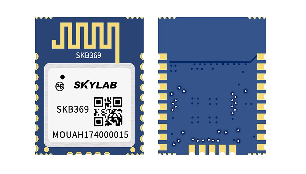 Ce Fcc Nordic nrf52832 Ble Наименьший I2C 1 Мбит/с Последовательный Uart Pcb антенна управления
