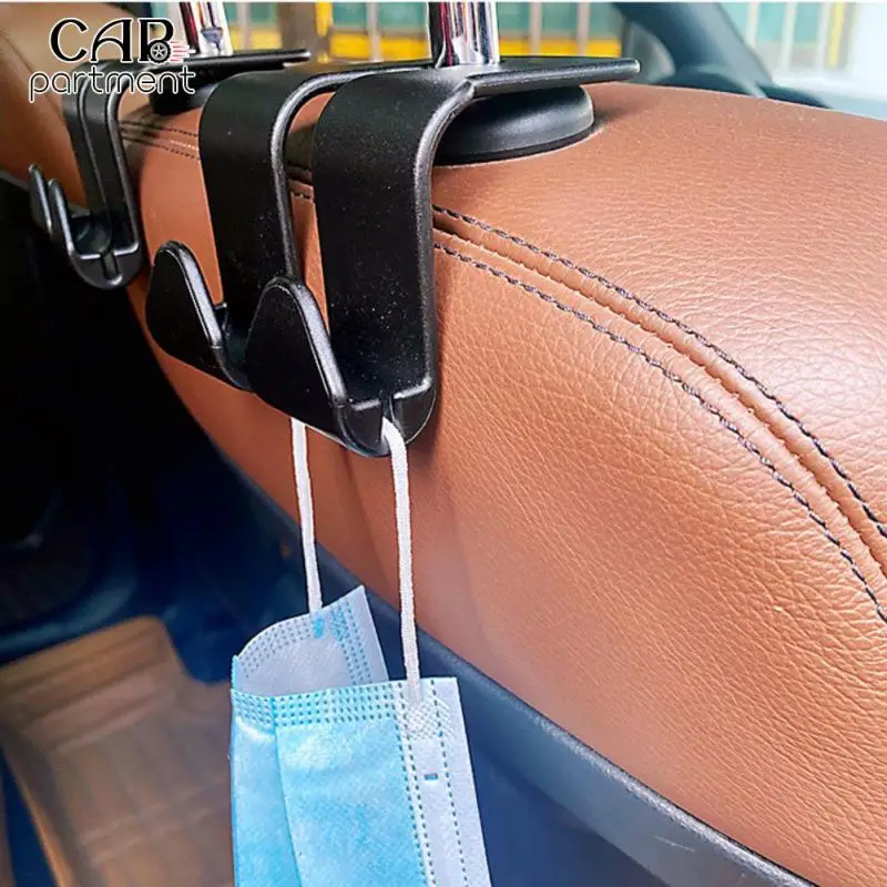 

Car Seat Back Mobile Phone Bracket Portable Creative Handbag Purse Hanger Interior Storage Fastener Clip Universal Multifunction