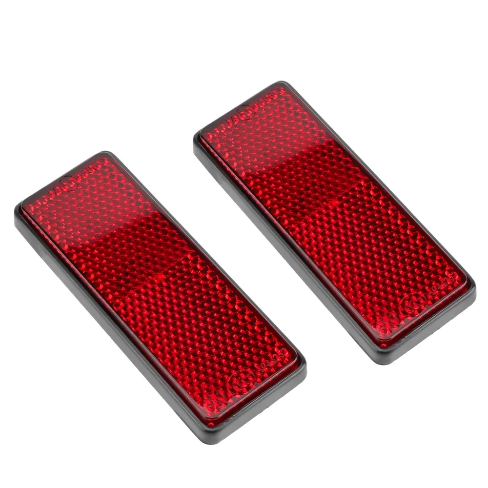 

Универсальный предупреждающий отражатель для мотоцикла, скутер, уличный велосипед, задняя светоотражающая лента, держатель номерного знака, крепление на крыло