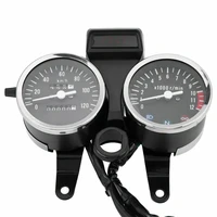 digital easy install measuring dual gauge speedometer led display motorcycle odometer assembly accessories for suzuki gn125