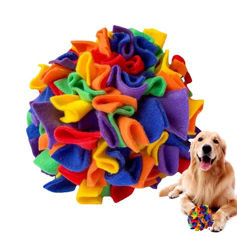 

Interactive Dog Toys Sniffing Training Ball Dog Cat Training Lick Food Mat Pet IQ Training Mat For Small Medium Large Dogs Cats