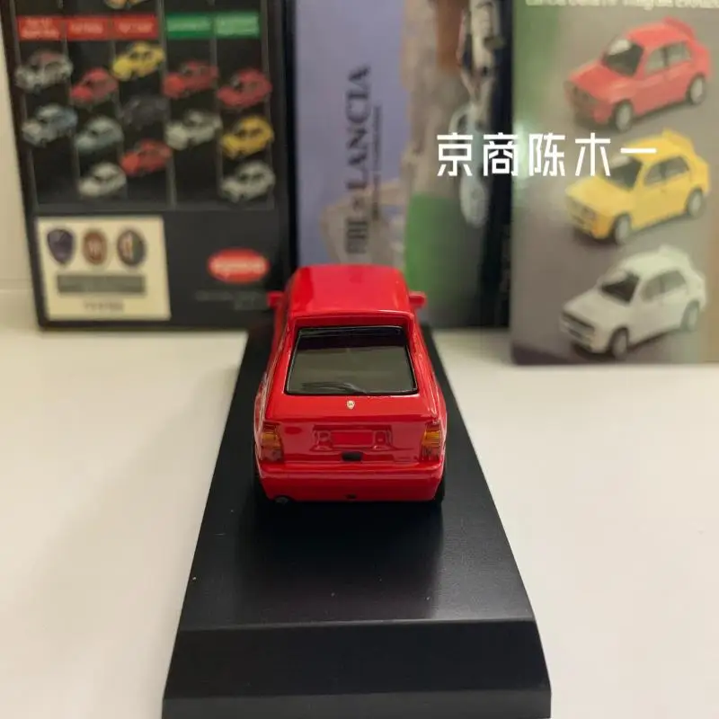 1/64 KYOSHO Lancia Delta HF Integrale Evo II seriesКолекция литых под давлением сплавов декоративная