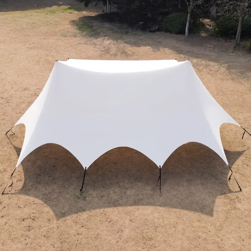 6 м * 4 открытый очень большой башня для гостиной двойной пик купольный навес