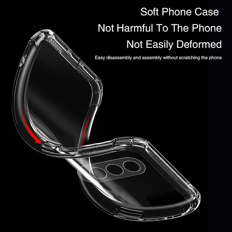 Чехол для телефона Oneplus Nord CE4 CE 4 противоударный мягкий силиконовый чехол из ТПУ