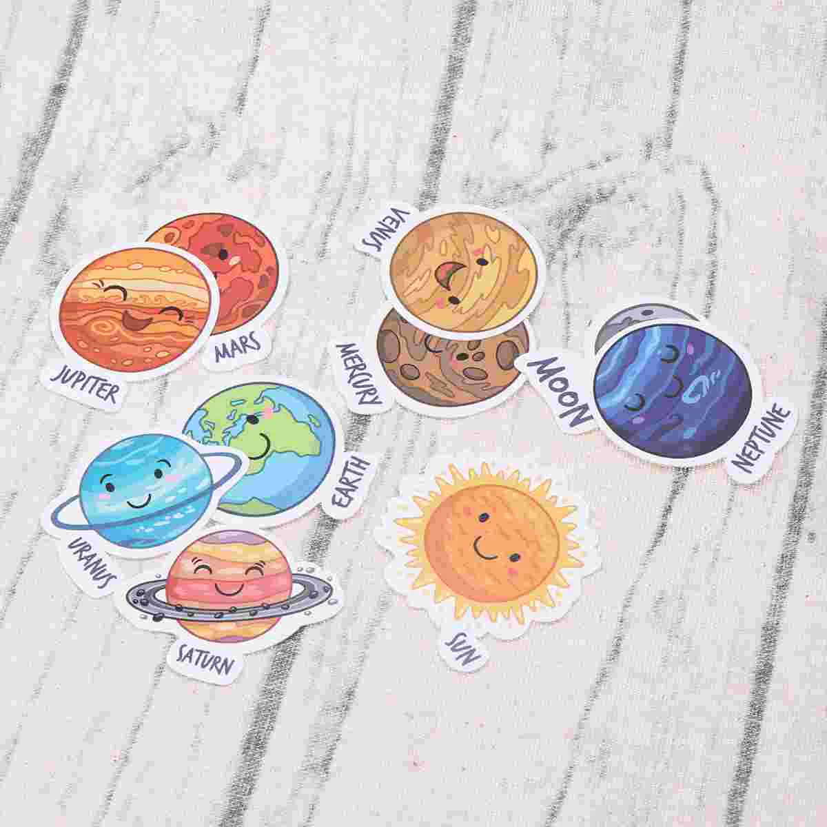 

Cake Decoration Cupcake Toppers Topper Picks Universe Party Space Decorations Supplies Toys Clay Children Polymer Kid Toothpick