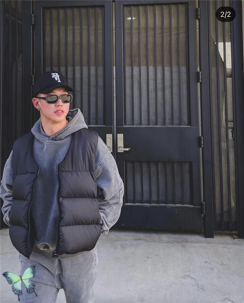 Men Women Sleeveless Coats Outerwear Vest PUFFER Parkas Cole Buxton JACKET