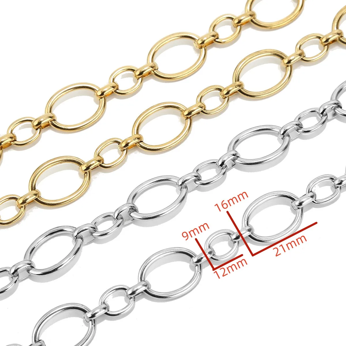 Цепочка из нержавеющей стали в стиле хип-хоп