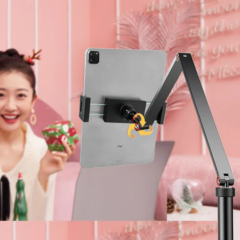 Алюминиевый консольный складной держатель для планшета телефона универсальная