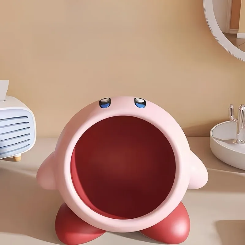 Фото Стильный креативный органайзер для ключей Kirby, милый настольный декор из смолы, держатель для ключей и украшений, подарок на новоселье или день рождения №1