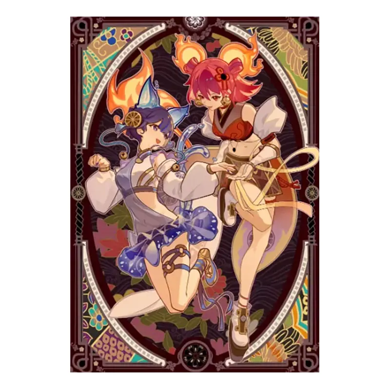 60 шт. голографические рукава для Карт YUGIOH иллюстрация аниме защитный чехол карт