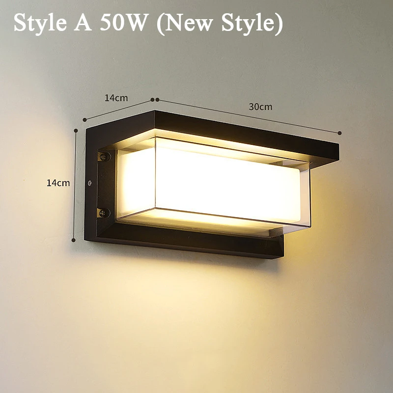 

Led Outdoor Wall Lamp Indoor Wall Light Waterproof Light Outdoor Porche Led Light with Motion Sensor Light Outdoor Lighting Hot