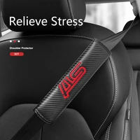 12pcs car sti seat belt pads safety belt shoulder breathable cover for subaru forester outback sti emblem wrx brz accessories