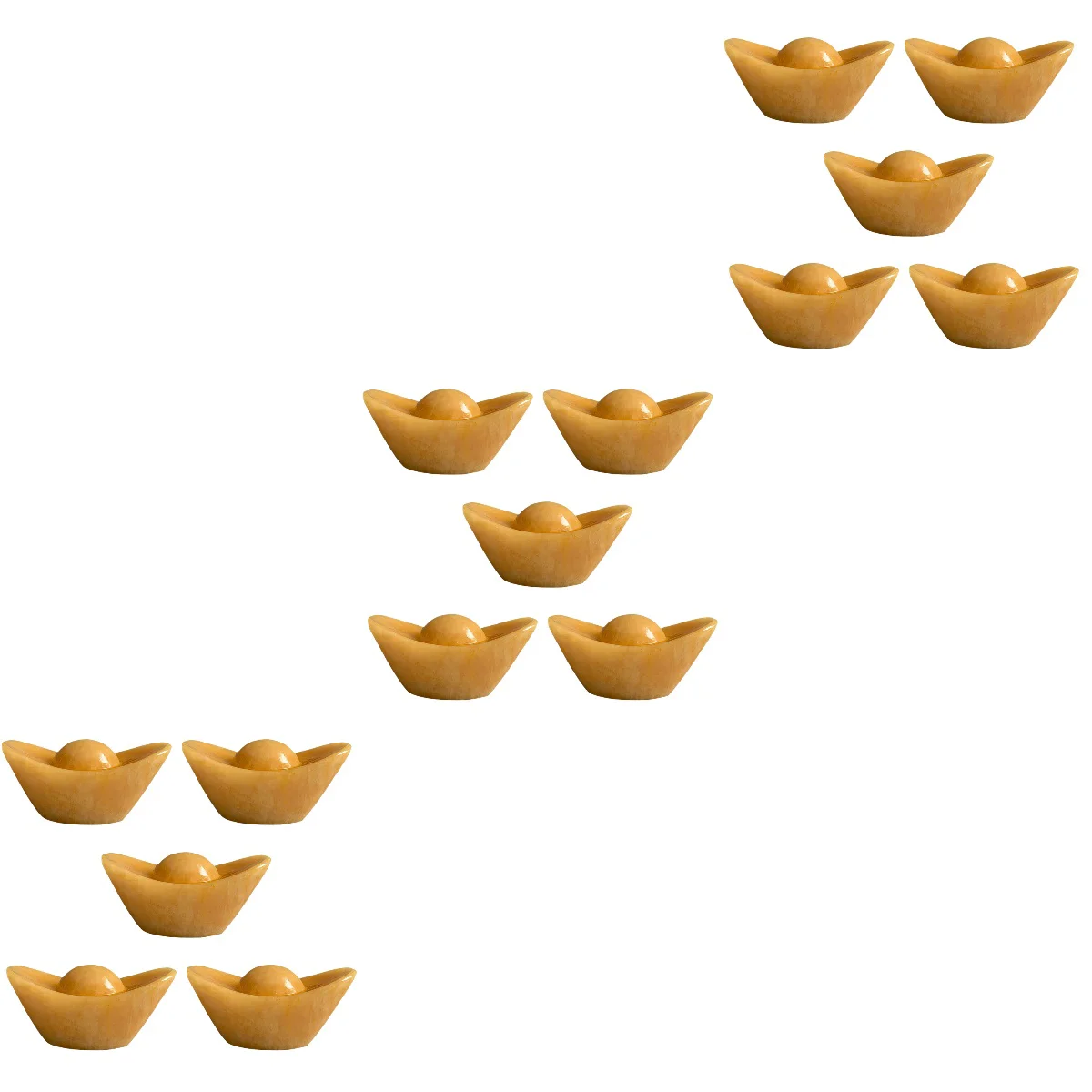 

Ingot Gold Decor Ornamentchinese Lucky Yuan Bao Golden Money Home Fortune Crystal Statue Sculpture Decoration Figurines Scene