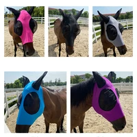 multicolor horse masks accessories for horses horse supplies anti mosquito protect mask riding equestrian equipment livestock