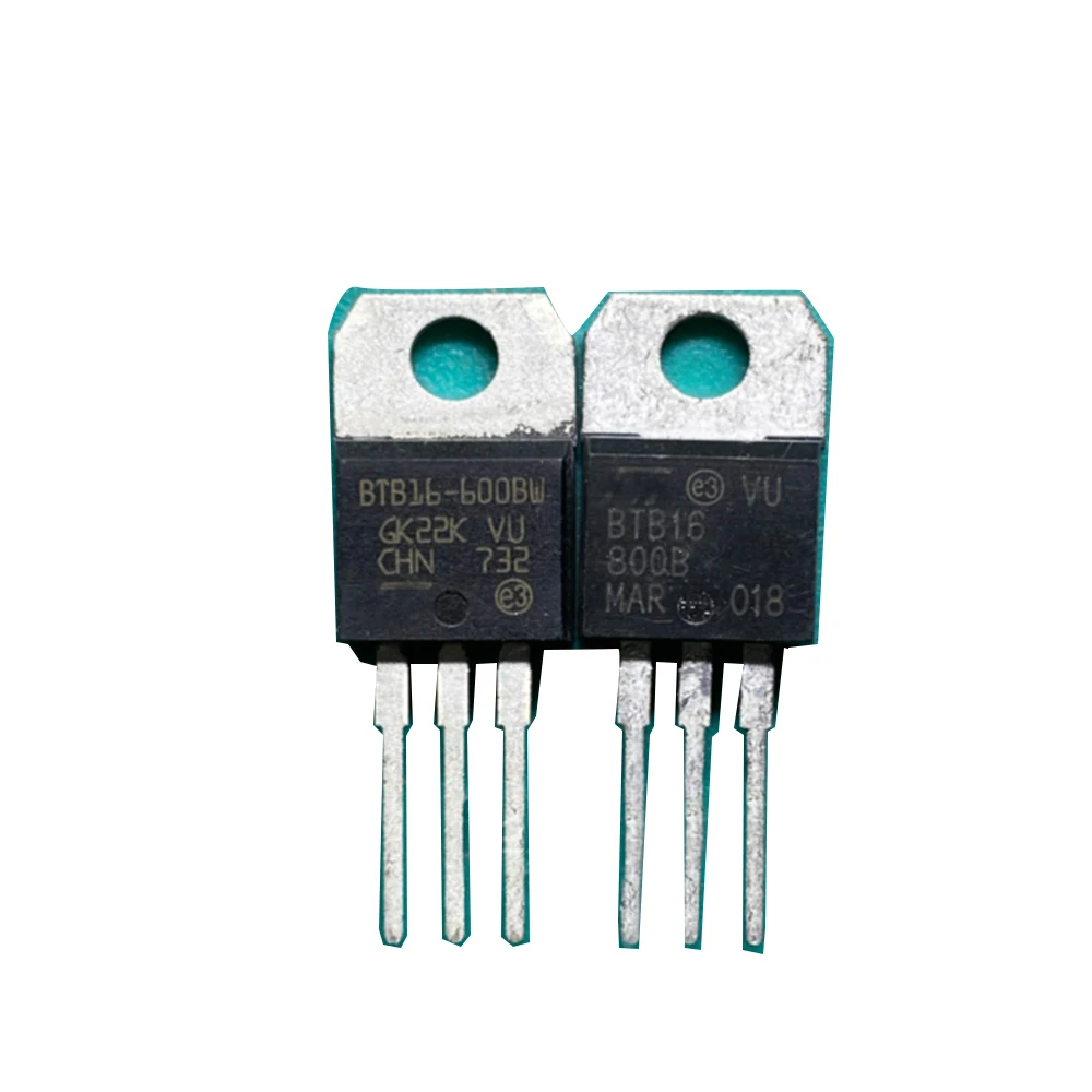 

10 шт./лот BTB16-600BW BTB16 600BW Triac TO-220 line, новый оригинальный