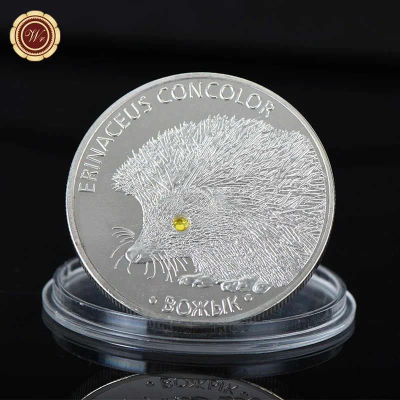 

Сувенирная монета "Ежик"