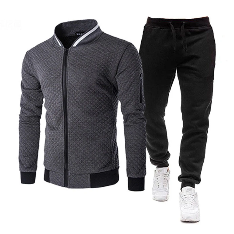 Autumn Men's Casual Sets Men Tracksuit 2 Piece Set 2023 Fashion Men Jacket+Pants Fashion Sports Suit Men Streetwear Hip Hop