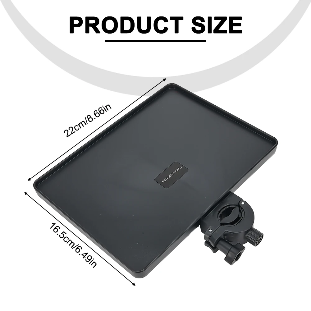 

Stand Microphone Tray For 6-10cm Smartphone Width Plastic Accessories Black Bracket Microphone For Live Xmas Gift