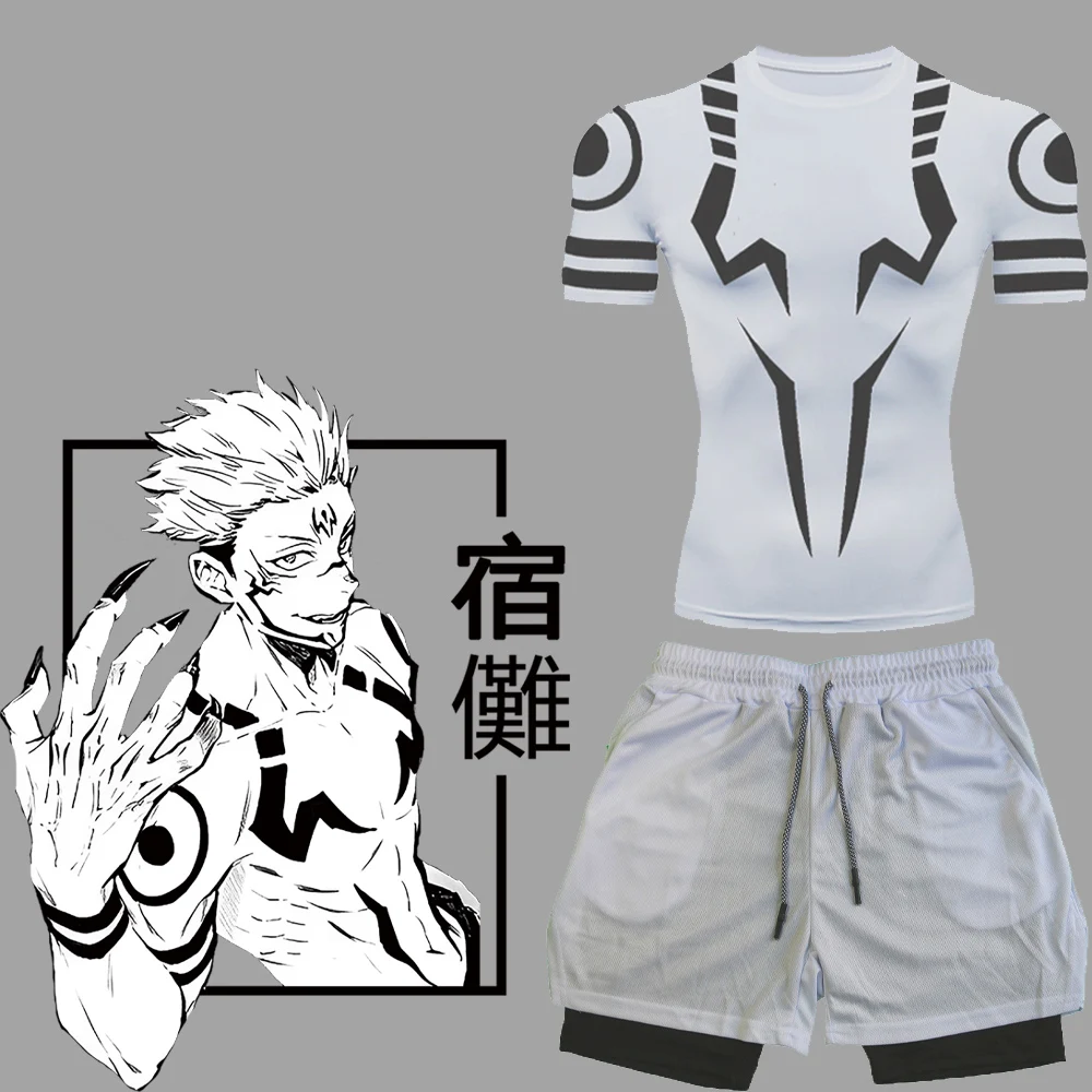 LETSNAGOU мужской спортивный компрессионный костюм быстросохнущая одежда для