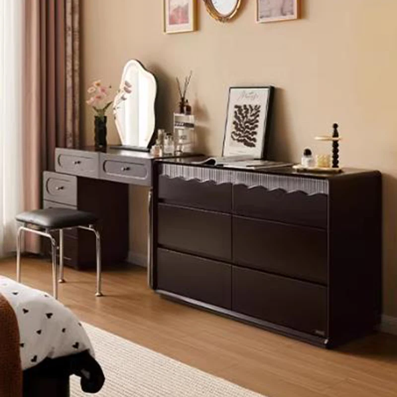 Современный скандинавский комод туалетные столики для макияжа винтажный шкаф