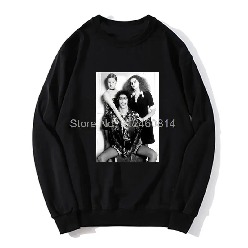 

Rocky Horror Picture Show Frank-n-furter Crature Of The Night Glam Goth Gothic Riff Raff 70s Retro Vintage Hoodie Fleece Sweater