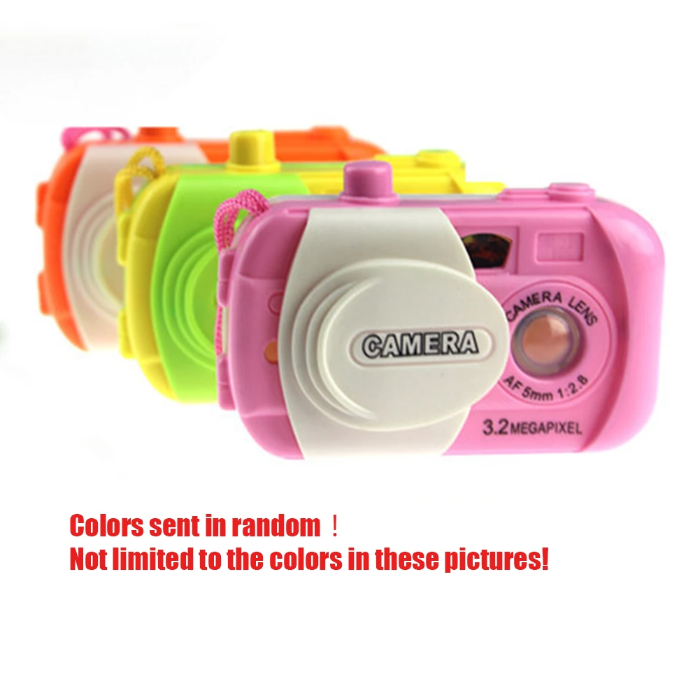 

Gift Funny Cartoon Plastic Study Educational Simulation Projection Random Color Portable For Kids Learning Toy Camera