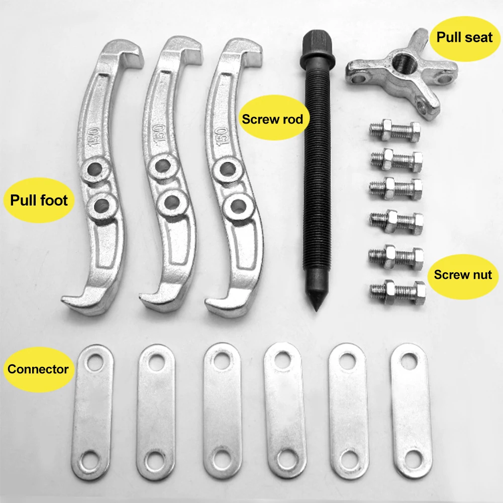

4inch Extractor Removal Tool Easy Install Auto Parts High Carbon Steel 3 Jaws Portable Bearing For Pulley Mechanic Gear Puller