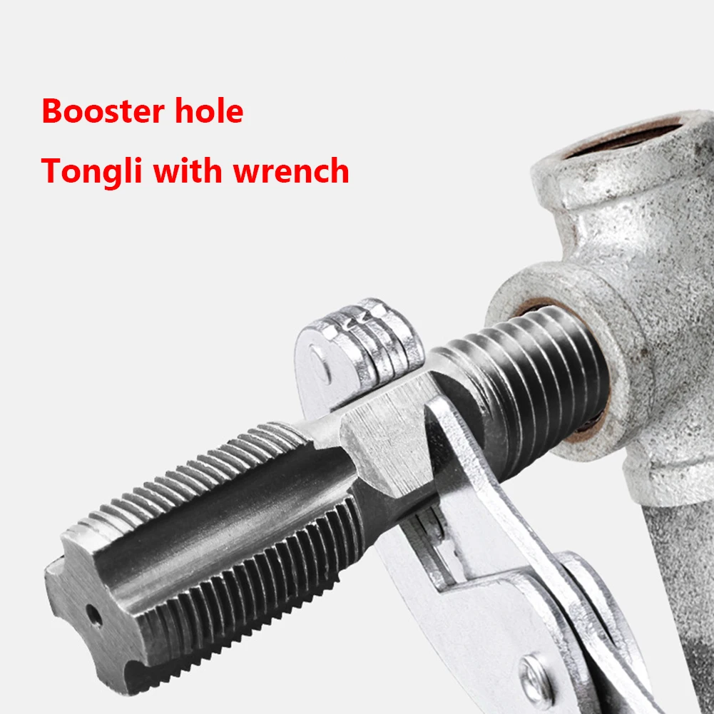 

1 Set Double-Head Tap Faucet Valve Screw Extractor Set Damaged Broken Wire Water Pipe Bolt Remover Multipurpose Home Tools