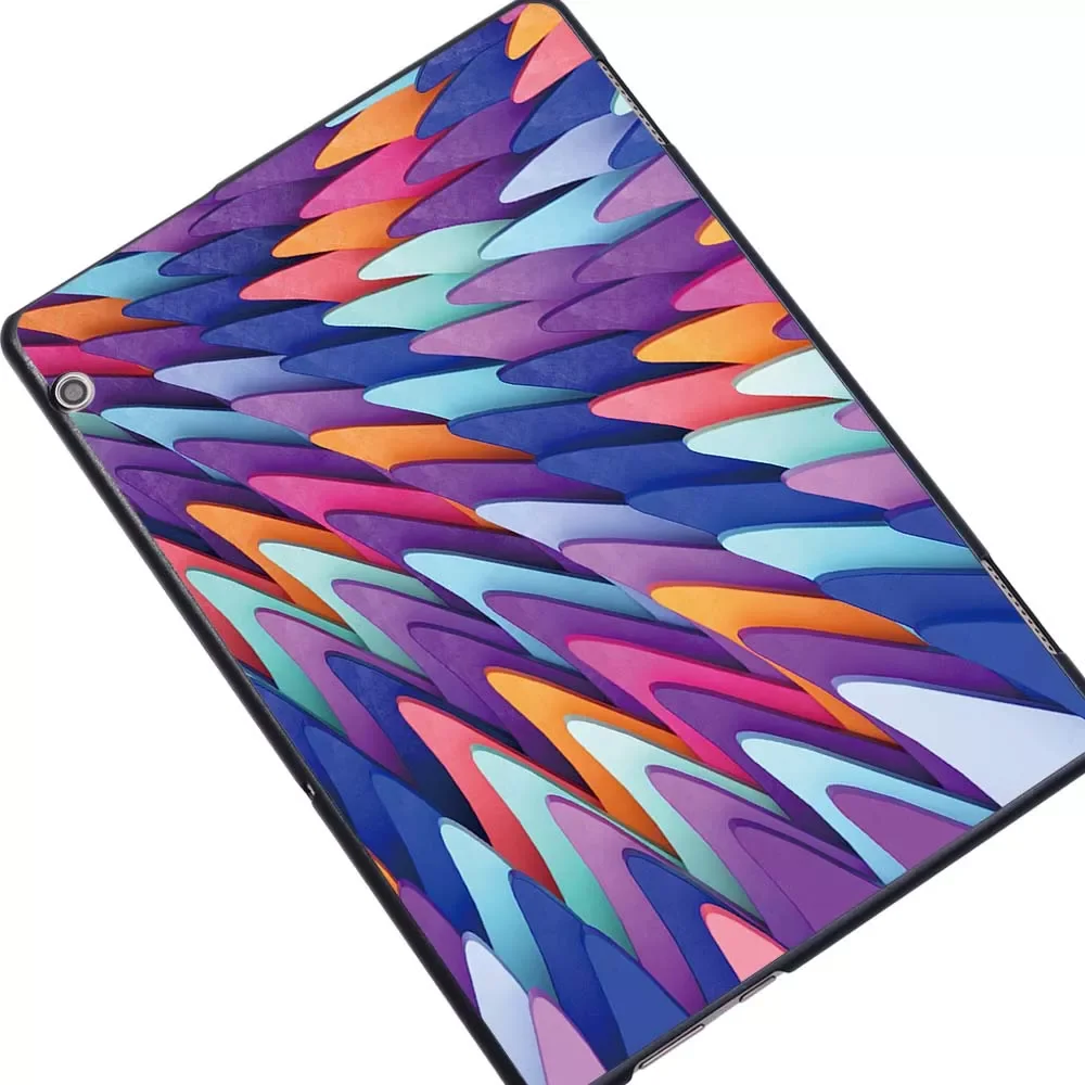 

Wood Slim Tablet Shell Cover Case for Huawei MediaPad T3 8.0/T3 10 9.6 Inch/T5 10 10.1 Inch Anti-Dust Case + Pen