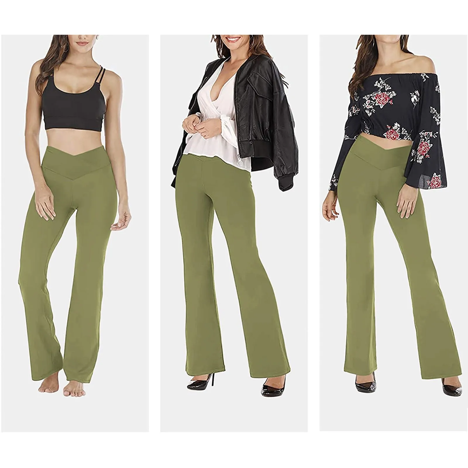 Женские джоггеры расклешенные брюки леггинсы для тренировок в эстетике женские